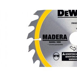 DISCO CORTE TRANSVERSAL 7 1/4'' X 24D DEWALT DWA03080