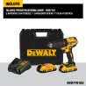 KIT TALADRO PERCUTOR 1/2 20V 3 BAT CARG DEWALT DCD7781D2-B3D