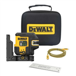 NIVEL LASER USB CRUZ VERDE+ PLOMADA DEWALT DCLE14221GB