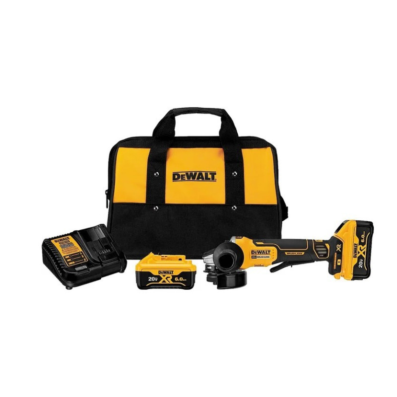 Pulidora 4.1/2 20V DeWALT BL Inalambrica 9000 RPM - DCG413R2