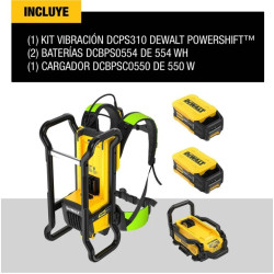 KIT VIBRADOR DE CONCRETO POWERSHIFT Dewalt - DCPS310AG2