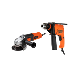 COMBO TALADRO PER ½ HD555K+PULIDORA 4 1/2 G720 BLACKDECKER