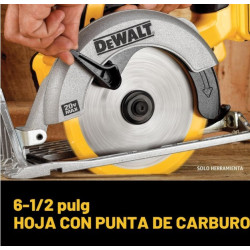 SIERRA CIRCULAR 20V MAX 6.1/2 “DEWALT - DCS391B
