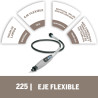 copy of EJE FLEXIBLE - GUAYA PARA MOTOTOOL 225AJ 26150225AJ