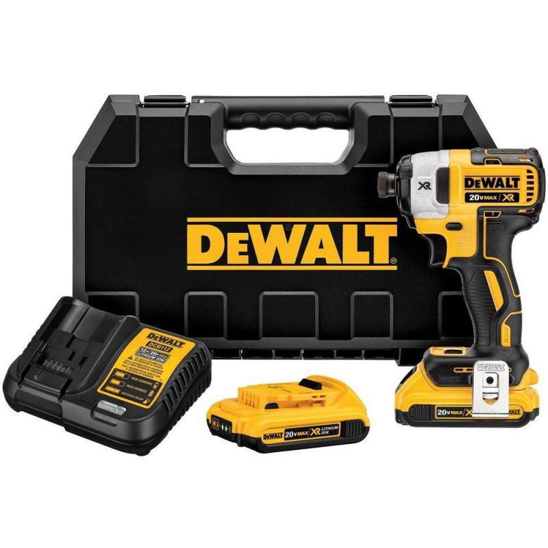Atornillador de impacto XR® de 3 velocidades y 1/4 pulg., 20 V MAX*
