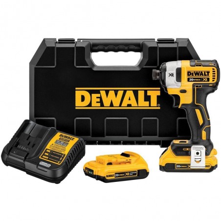 Atornillador de impacto XR® de 3 velocidades y 1/4 pulg., 20 V MAX*
